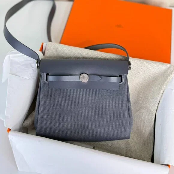 Hermes Herbag Mini Shoulder Bag Crossbody Fullset - Picture 7 of 8